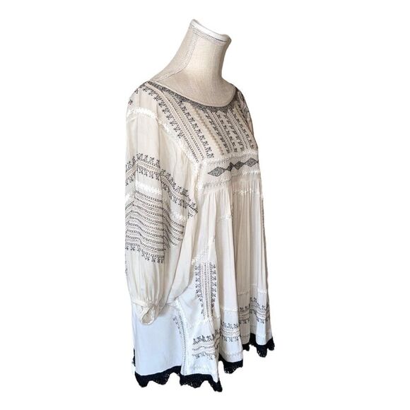 Free People Wild One Embroidered Top - Picture 5 of 16